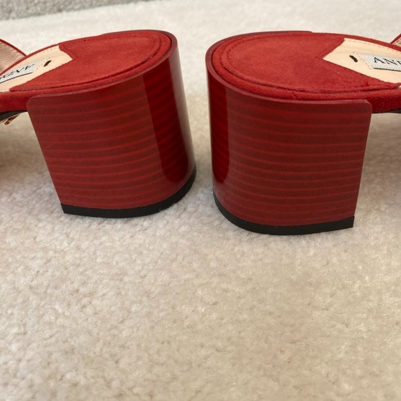 Andrea Gomez Debi mules red & pink-THE color of summer 2023! - Picture 5 of 10